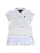 A White Sweater Dresses from Polo Ralph Lauren in size 8Y for girl. (Front View)