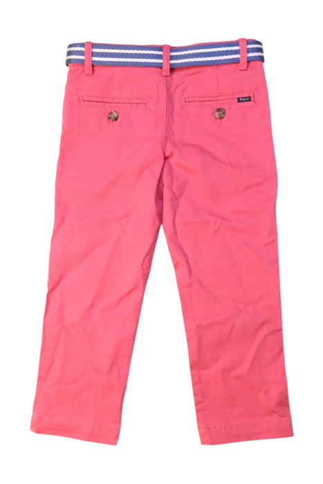 A Pink Casual Pants from Polo Ralph Lauren in size 2T for girl. (Back View)