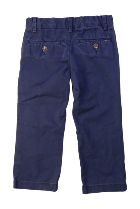 A Navy Casual Pants from Polo Ralph Lauren in size 2T for boy. (Back View)