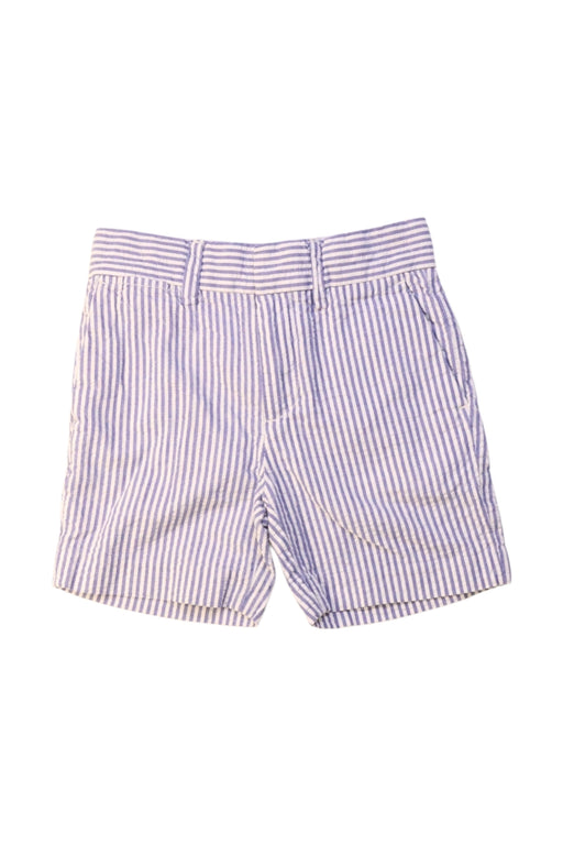A Blue Shorts from Crewcuts in size 2T for boy. (Front View)