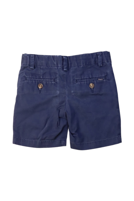 A Navy Shorts from Polo Ralph Lauren in size 2T for boy. (Back View)