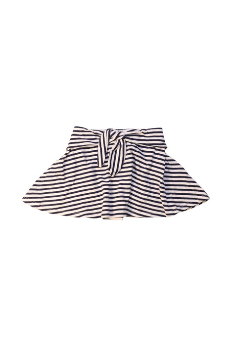 A Navy Short Skirts from Seed in size 4T for girl. (Front View)