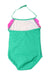 A Green Swimsuits from Boden in size 4T for girl. (Back View)