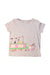 A Grey Short Sleeve T Shirts from Boden in size 3T for girl. (Front View)
