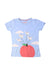 A Blue Short Sleeve T Shirts from Boden in size 4T for girl. (Front View)