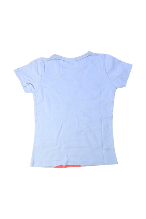 A Blue Short Sleeve T Shirts from Boden in size 4T for girl. (Back View)