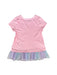 A Pink Short Sleeve Tops from Cynthia Rowley in size 10Y for girl. (Back View)