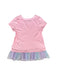 A Pink Short Sleeve Tops from Cynthia Rowley in size 10Y for girl. (Back View)
