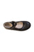 A Black Flats from Rossano in size 5T for neutral. (Front View)