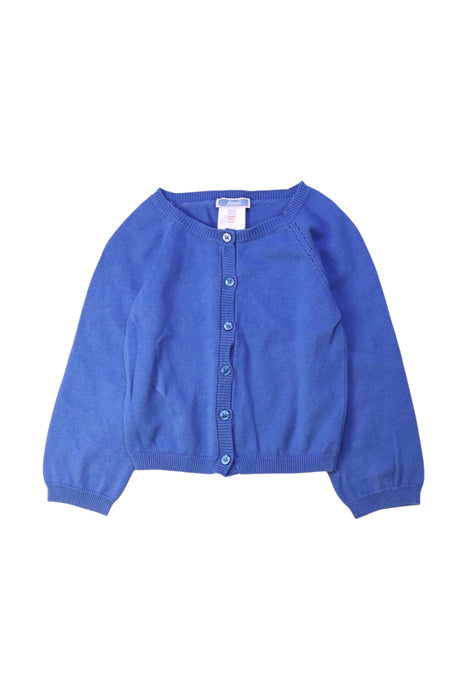A Blue Cardigans from Jacadi in size 3T for neutral. (Front View)