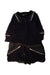A Black Long Sleeve Rompers from Sacai in size 12Y for girl. (Front View)