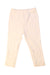 A White Leggings from Cyrillus in size 3T for girl. (Front View)