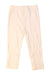 A White Leggings from Cyrillus in size 3T for girl. (Back View)