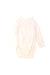 A White Long Sleeve Bodysuits from Petit Bateau in size 3-6M for neutral. (Front View)