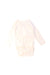 A White Long Sleeve Bodysuits from Petit Bateau in size 3-6M for neutral. (Back View)