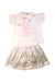A White Skirt Sets from Kenzo in size 14Y for girl. (Front View)