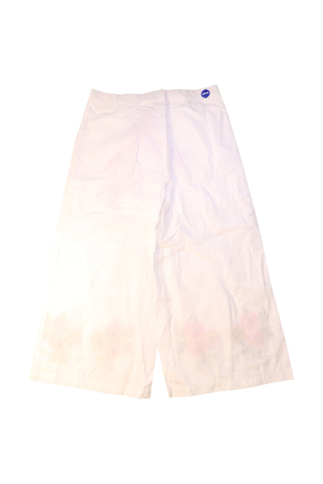 A White Casual Pants from MSGM in size 10Y for girl. (Back View)