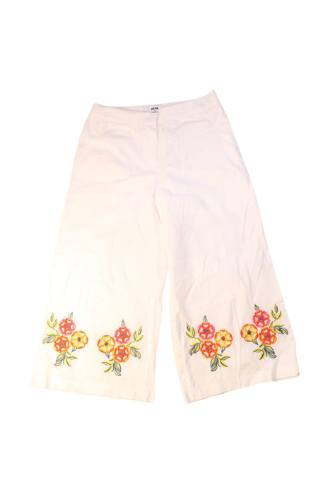 A Multicolour Casual Pants from MSGM in size 10Y for girl. (Front View)