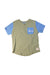A Green Short Sleeve T Shirts from Roots in size 5T for boy. (Front View)