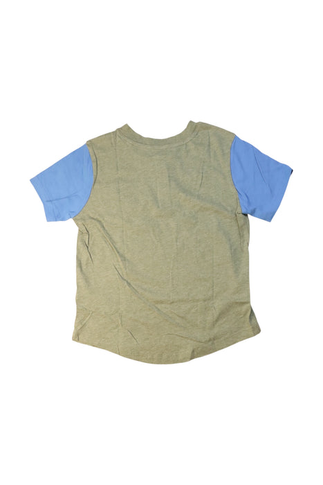 A Green Short Sleeve T Shirts from Roots in size 5T for boy. (Back View)