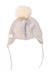 A Grey Winter Hats from Newbie in size 3T for girl. (Back View)