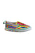 A Multicolour Slip Ons from Vans in size 18-24M for neutral. (Front View)