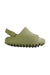 A Green Sandals from Adidas in size 3T for neutral. (Front View)