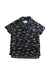 A Black Short Sleeve Shirts from Lanvin Petite in size 2T for boy. (Front View)