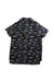 A Black Short Sleeve Shirts from Lanvin Petite in size 2T for boy. (Back View)