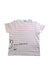 A Pink Short Sleeve T Shirts from Petit Bateau in size 2T for girl. (Front View)