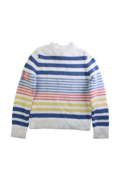 A Multicolour Knit Sweaters from Polo Ralph Lauren in size 7Y for girl. (Back View)
