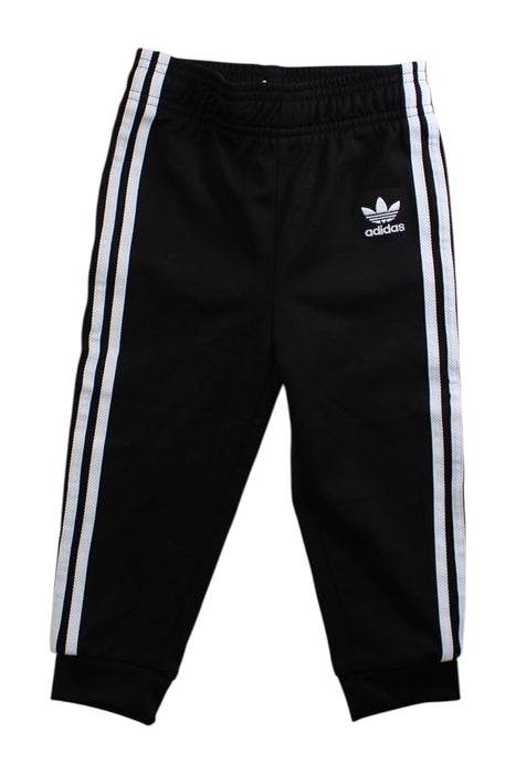 A Black Sweatpants from Adidas in size 2T for neutral. (Front View)