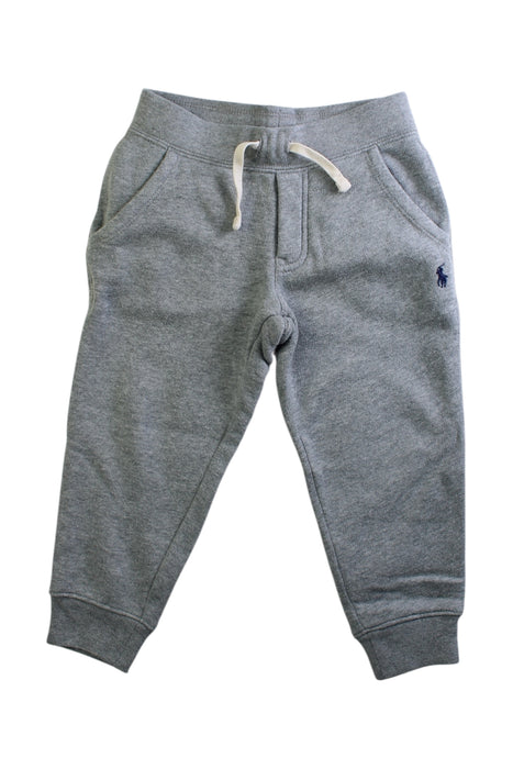 A Grey Sweatpants from Polo Ralph Lauren in size 3T for boy. (Front View)