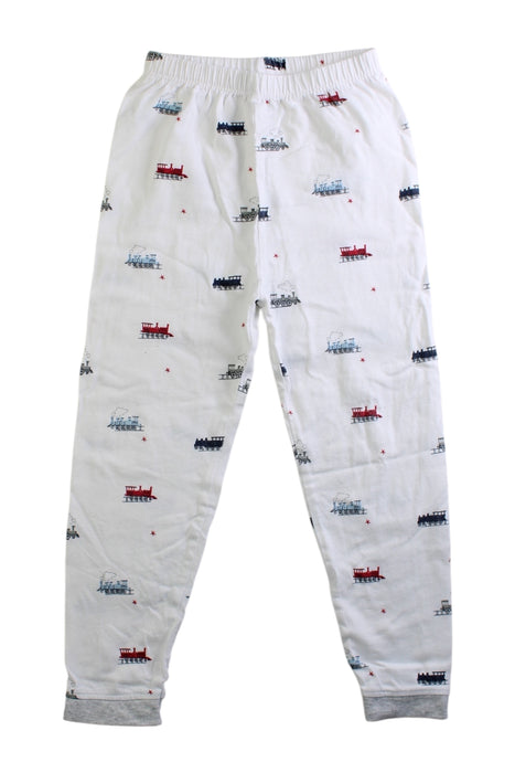 A Multicolour Casual Pants from The Little White Company in size 3T for boy. (Front View)