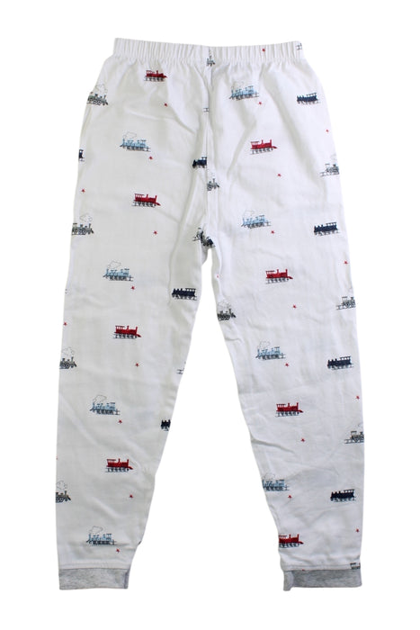 A Multicolour Casual Pants from The Little White Company in size 3T for boy. (Back View)