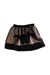A Black Tulle Skirts from Miss Blumarine in size 8Y for girl. (Front View)