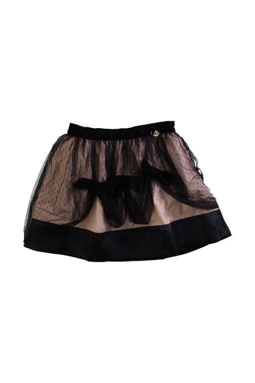 A Black Tulle Skirts from Miss Blumarine in size 8Y for girl. (Front View)