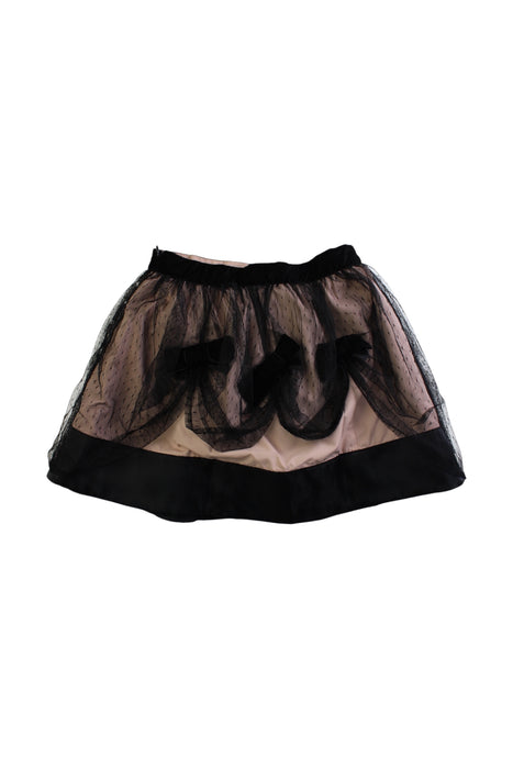A Black Tulle Skirts from Miss Blumarine in size 8Y for girl. (Back View)
