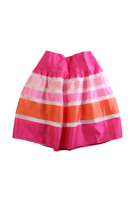 A Multicolour Mid Skirts from Charabia in size 12Y for girl. (Front View)
