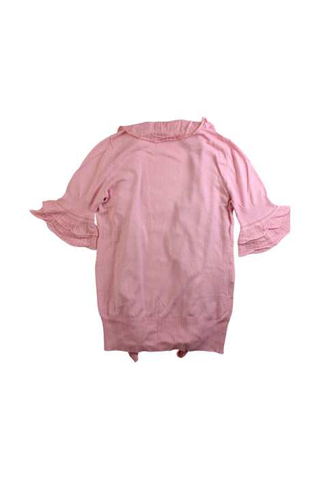 A Pink Cardigans from Cacharel in size 10Y for girl. (Back View)