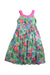A Multicolour Sleeveless Dresses from Monsoon in size 7Y for girl. (Back View)