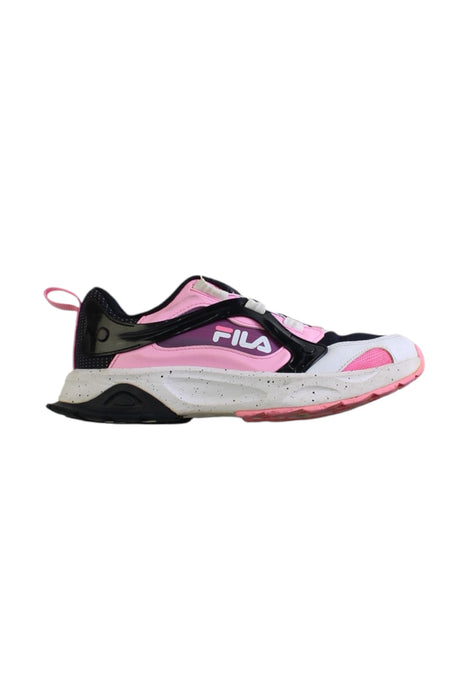 A Multicolour Sneakers from Fila in size 11Y for girl. (Front View)