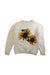 A White Knit Sweaters from Dolce & Gabbana in size 9Y for girl. (Front View)