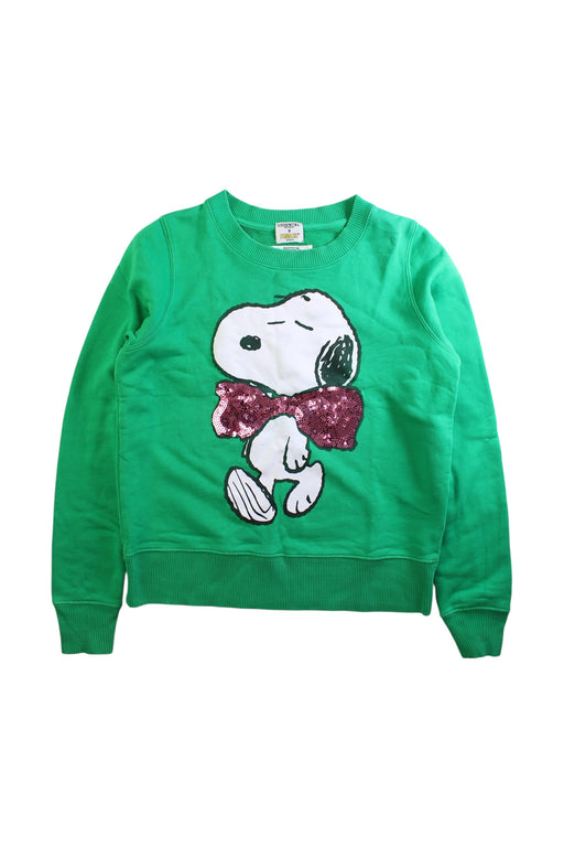 A Green Crewneck Sweatshirts from Essentiel Antwerp in size 10Y for girl. (Front View)