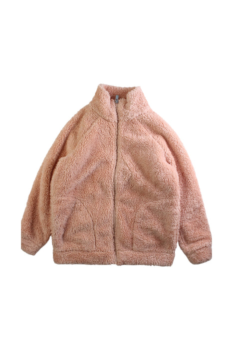 A Peach Puffer/Quilted Jackets from Roxy in size 10Y for girl. (Front View)