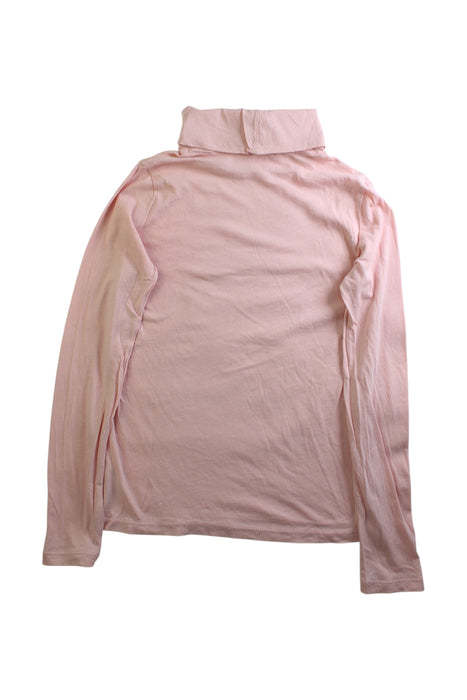 A Pink Long Sleeve Tops from Crewcuts in size 10Y for girl. (Back View)