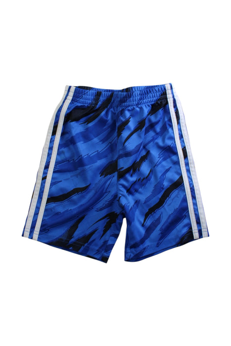 A Blue Active Shorts from Adidas in size 5T for boy. (Front View)