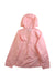 A Pink Lightweight Jackets from Columbia in size 7Y for girl. (Back View)