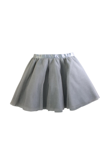 A Grey Tulle Skirts from Janie & Jack in size 6T for girl. (Front View)