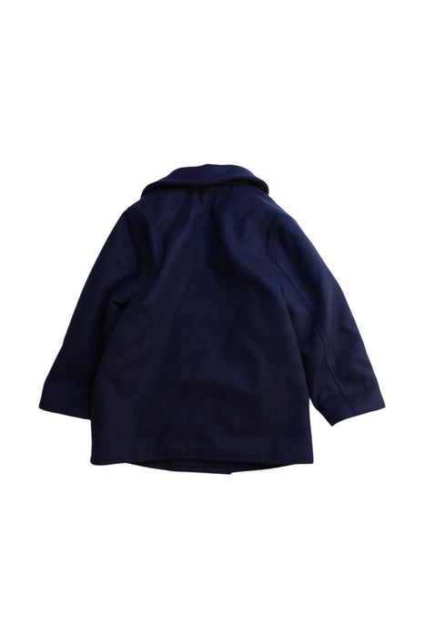 A Navy Coats from MiBONBoN in size 3T for boy. (Back View)